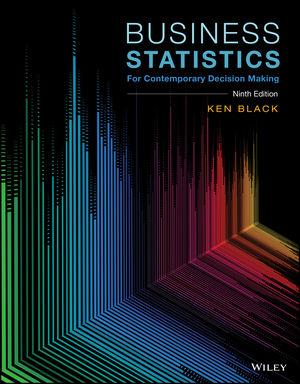 Solution Manual for Business Statistics 9th Edition by Black