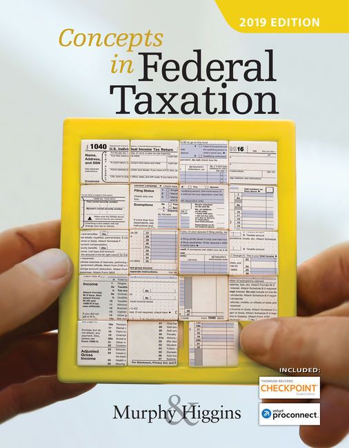 Solution Manual for Concepts in Federal Taxation 2019 26th Edition by Murphy