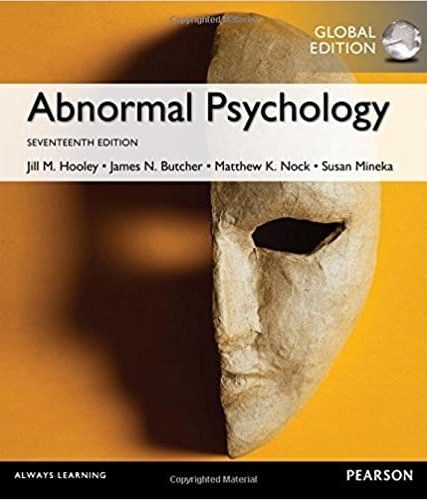 Abnormal Psychology Global Edition 17th
