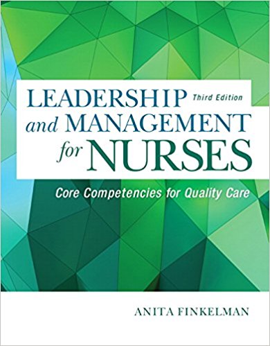 Leadership and Management for Nurses