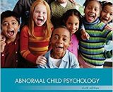 Abnormal Child Psychology 6th Edition