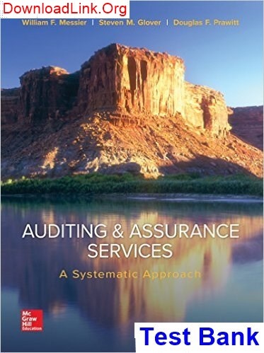 Solution Manual for Auditing and Assurance Services 11th Edition by Messier