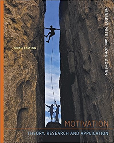 Motivation Theory Research and Application 6th Edition by Herbert L. Petri - Test Bank