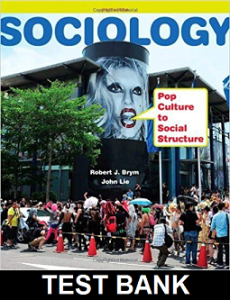 Sociology Pop Culture to Social Structure 3rd Edition By Brym - Test Bank