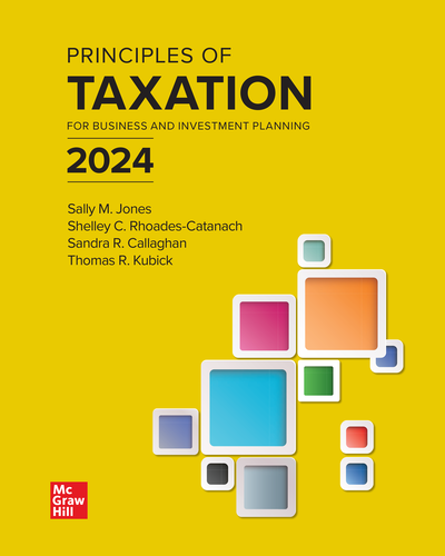 Principles of Taxation for Business and Investment Planning 2024 Edition, 27th Edition - Test Bank