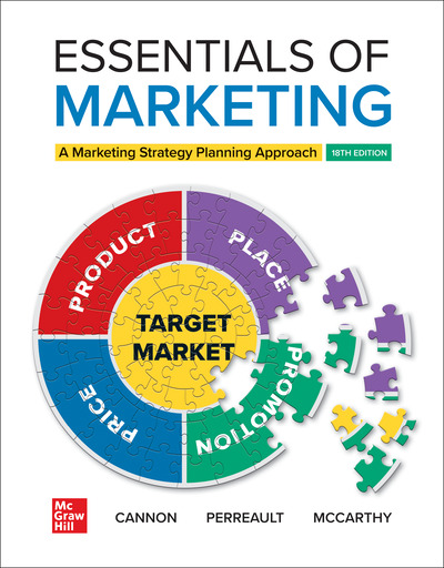 Essentials of Marketing 18th Edition By William Perreault and Joseph Cannon and E. Jerome McCarthy Instructor Solution Manual.