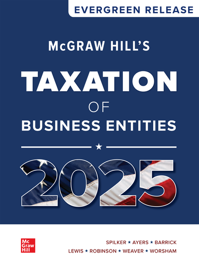 McGraw Hill's Taxation of Business Entities 2025 - Test Bank