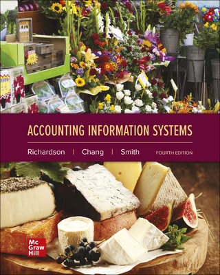 Accounting Information Systems 4th Edition By Vernon Richardson