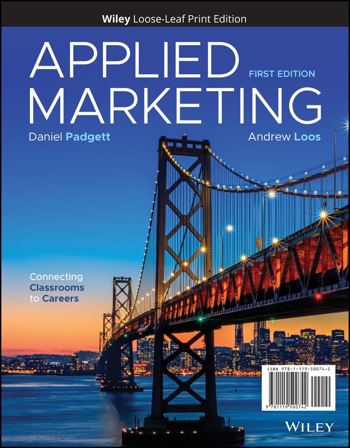 Solution Manual Applied Marketing, 1st Edition