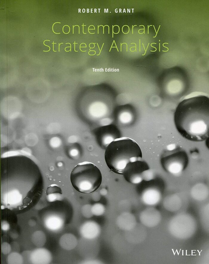 Test Bank For Contemporary Strategy Analysis 10th Edition Rober