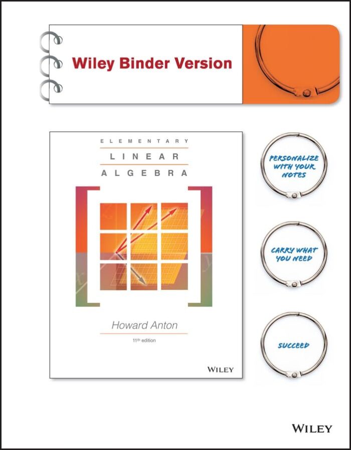 Test Bank For Elementary Linear Algebra, 11th Edition, Howard Anton