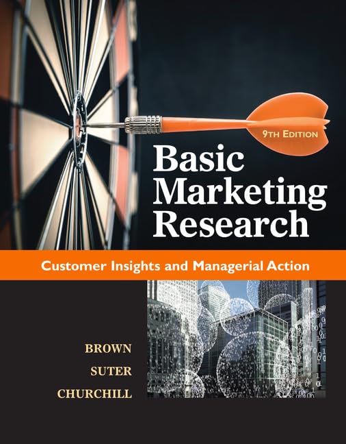 Test Bank For Basic Marketing Research