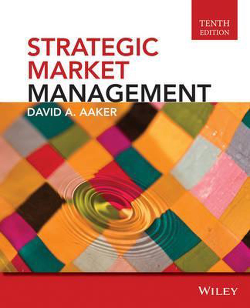 Test Bank Strategic Market Management