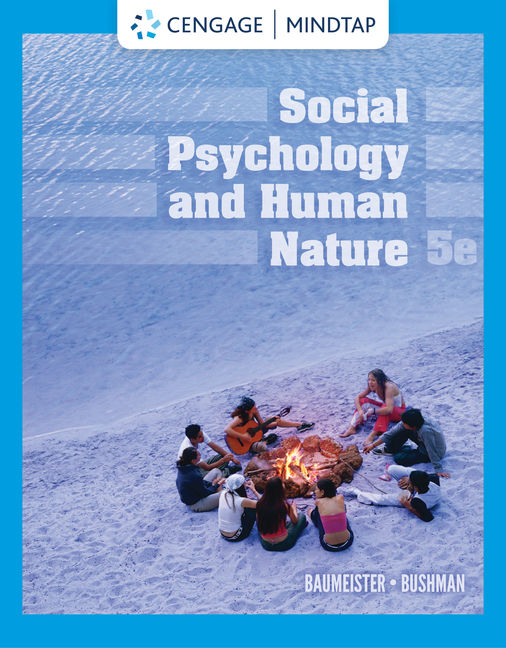 Test Bank For Social Psychology and Human Nature