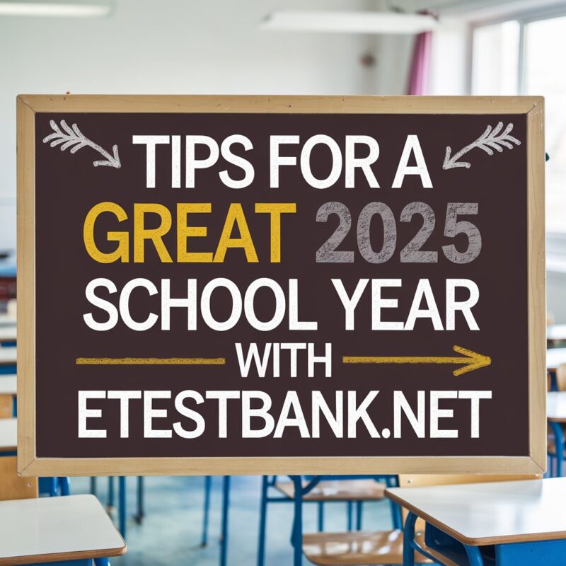 Tips for a Great 2025 School Year with eTestBank.net